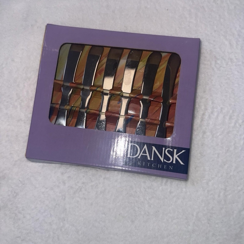 Dansk Kitchen 18/10 Stainless Steel Hors d'Oeuvres Knives – Set of 6